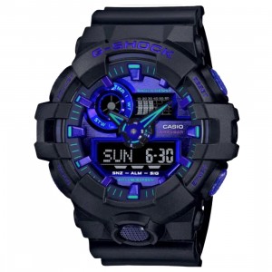 G-Shock Watches GA700VB-1A Watch (black / blue)