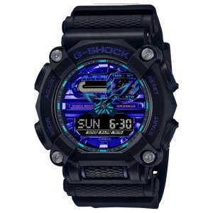 G-Shock Watches GA900VB-1A Watch (black / blue)
