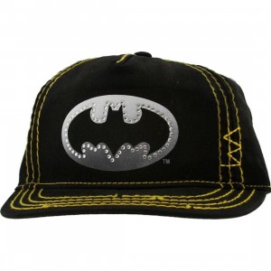 DC Comics Youth Batman Logo Adjustable Cap (black)
