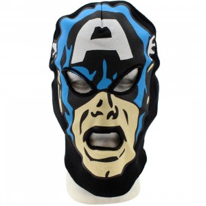 Marvel Captain America Ski Mask Beanie (black)
