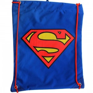 DC Comics Superman Cinch Bag (blue)