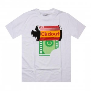 Caked Out Paparazzi Tee (white)