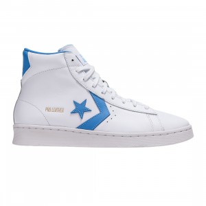 Converse Men OG Pro Leather Hi (white / coast blue)
