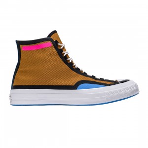 Converse Men Digital Terrain Chuck 70 Hi (brown / dark soba / black / hyper pink)
