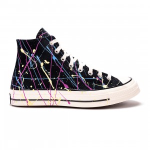 Converse Men Archive Paint Splatter Chuck 70 Hi (black / hyper magenta / egret)