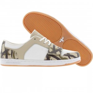 Creative Recreation Womens Cesario Low (khaki / white / safari)