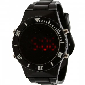 Dumb Mirror Digital Watch (black)