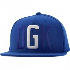 DGK G Snapback Cap (royal)