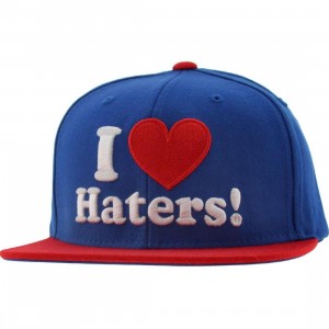 DGK Haters Snapback Cap (royal / red)