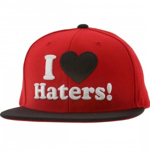 DGK Haters Snapback Cap (red / black)