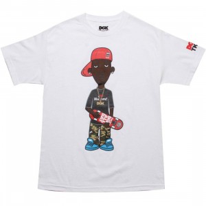 DGK x Tokidoki Lil Stevie Tee (white)