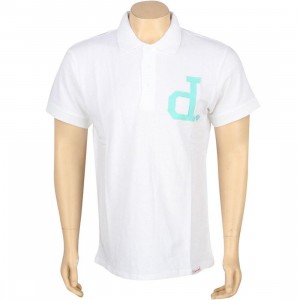 Diamond Supply Co Un-Polo Short Sleeve Polo Shirt (white)