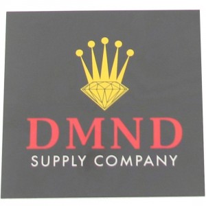 Diamond Supply Co Crown Sticker (black / red)