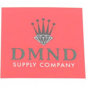 Diamond Supply Co Crown Sticker (red / black)