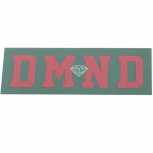 Diamond Supply Co DMND Super Sticker (green / pink)