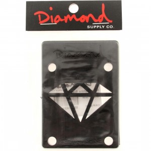 Diamond Supply Co Rise And Shine Risers (black)