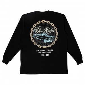 Dickies x Estevan Oriol Men LA Nights Long Sleeve Tee (black)