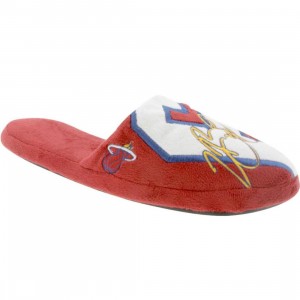 Forever Collectibles Slide Slipper - Lebron James Miami Heat (red / white / blue)