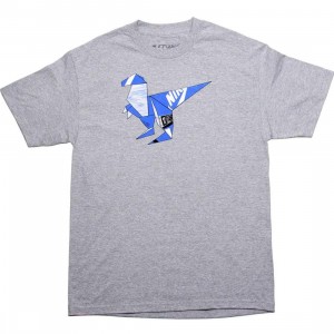 The Forest Lab T-Rex Tee - Blue SB Box (heather)