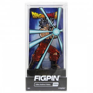 FiGPiN Dragon Ball Super Ultra Instinct Goku #359 (orange)