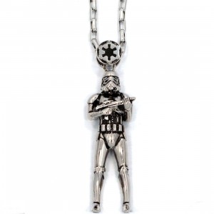 Han Cholo x Star Wars Stormtrooper Pendant Necklace (silver)