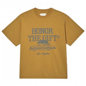 Honor The Gift Men HTG Pack Tee (yellow / mustard)