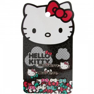 Hello Kitty Raining Bows Hairpins (silver / black / white)