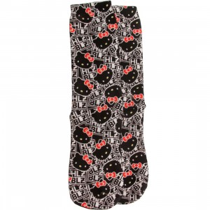 HLZBLZ x Hello Kitty Women I Heart Socks (black) 1S