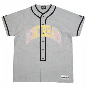 Ice Cream Men Play Ball Knit Jersey Tee (gray)