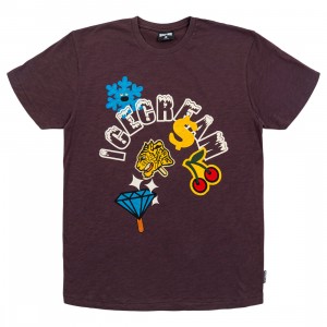Ice Cream Men Melted Knit Tee (brown / shale)
