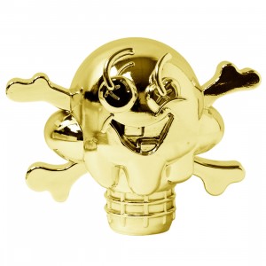 Ice Cream Cones and Bones Figure (gold)