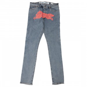 Ice Cream Men neon Cherry Jeans (blue / light wash)