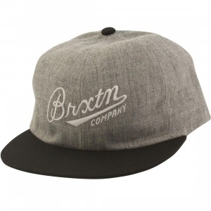 Brixton Fenway Cap (gray / heather / black)