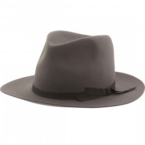 Brixton Manhattan Fedora Hat (gray / light)