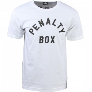 Undefeated Men Penalty Box Tee (white)