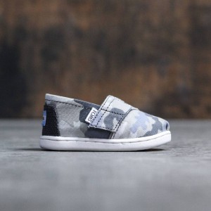 TOMS Toddlers Classic Mesh (gray / camo)