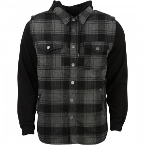 RVCA Men Puffer Grunge Jacket (black)