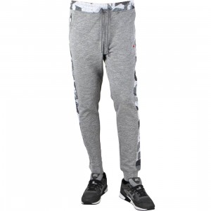 Staple Men Geocamo Sweatpants (gray / heather)