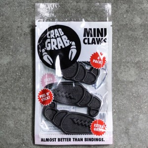 Crab Grab Mini Claws Stomp Pad - 4 Pack (black)