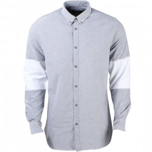 Zanerobe Men Cutoff 7Ft Shirt (gray / white)