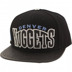 Pro Standard x NBA Denver Nuggets Wordmark Reflective Cap (black)