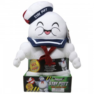 Kidrobot Ghostbusters Stay Puft Marshmallow Man HugMe Plush (white)