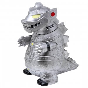 Kidrobot x Godzilla MechaGodzilla Battle Ready Edition 8 Inch Art Figure (silver)