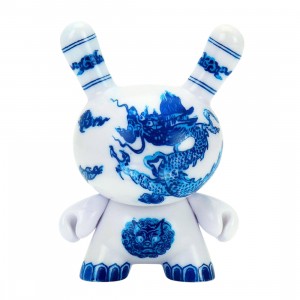 Kidrobot The Met 3 Inch Showpiece Dunny Chinese Dragon Panel Figure (white)