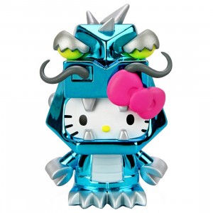 Kidrobot Hello Kitty Kaiju 3 Inch Mini Figure Series - Kitzilla Frost (blue)