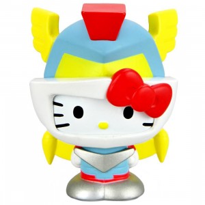 Kidrobot Hello Kitty Kaiju 3 Inch Mini Figure Series - Mechazoar Prime (silver)