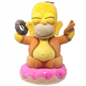 Kidrobot x The Simpsons Homer Buddha 10 Inch Plush (yellow)