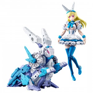 Kotobukiya Megami Device Chaos And Pretty Alice Plastic Model Kit (blue)
