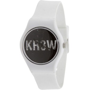 KR3W Freshman Logo Watch (white)