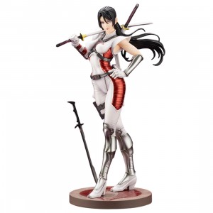 Kotobukiya G.I. Joe A Real American Hero Dawn Moreno Snake Eyes II Limited Edition White Outfit Bishoujo Statue - PX Previews Exclusive (white)